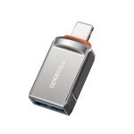 USB A 3.0 to Lightning 
Converter Grey