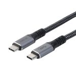 USB 4 20Gb/s 60W TYPE-CM/CM  Metal Shell Cable Support dual 4K@60Hz/Single 8K@60Hz 10ft Space Grey