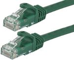 CAT5e Straight Patch 350MHz Network Cable 1' GREEN