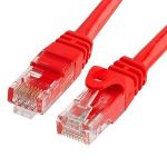 CAT5e Straight Patch 350MHz Network Cable 14' RED 
