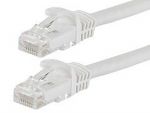 CAT6 Straight Patch 550MHz UTP 24AWG Cable 25' WHITE