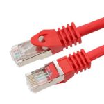Cat7 Shielded Patch Cable1'Red 28AWG
