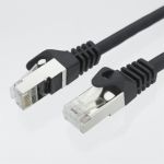 Cat7 Shielded Patch Cable 100' Black