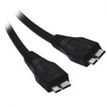 #WU068  1.8M USB3.0 Micro A/M to Micro B/M black 