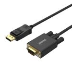Unitek Y-5118F DisplayPort to VGA Male Cable 1.8M(6ft) Black