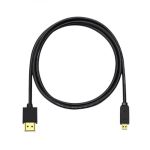 4K Micro HDMI to HDMI Cable M/M 4K@60Hz 3ft Black