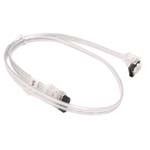 #SATA-018-002 SATAII Cable Straight to Right Angle 18in