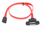 eSATA to SATA 2.0 Cable M/F 18in Red