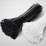 Nylon Cable Ties 5*200mm Black White each 50pc8in